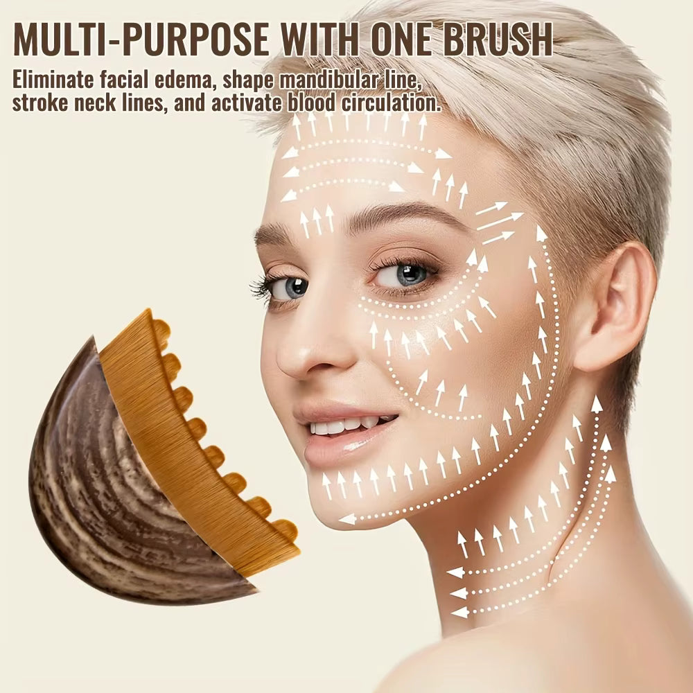 Livnest Lymphatic Contour Face Brush
